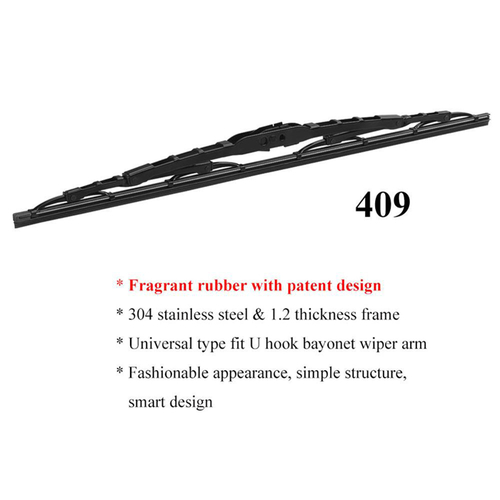 JJ New product customized frame conventional wiper blade metal windshield wiper blades