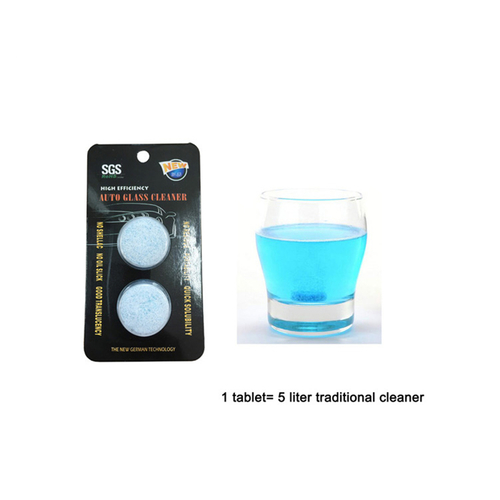 JJ Auto Care Parts Windshield Cleaner Tablet Windscreen Washer Tablet Auto Glass Cleaner